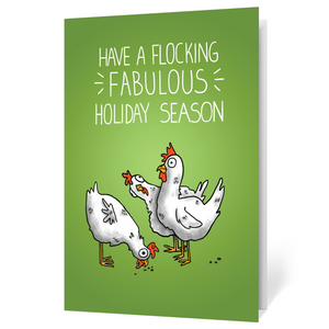 Holiday Flock (Illustrated)